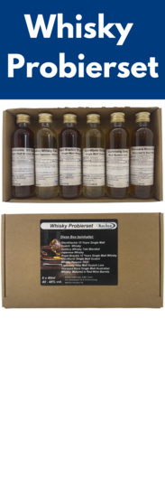 Whisky Probierset 4cl