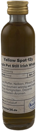 Yellow Spot 12y Single Pot Still Irish Whiskey Mitchell & Son