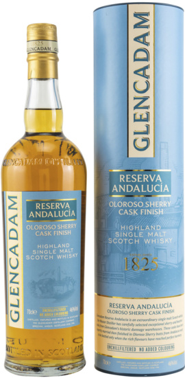 Glencadam Reserva Andalucia Oloroso Sherry Finish Single Malt Scotch Whisky