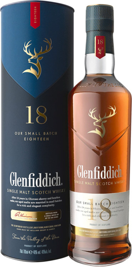 Glenfiddich 18 Small Batch Single Malt Scotch Whisky