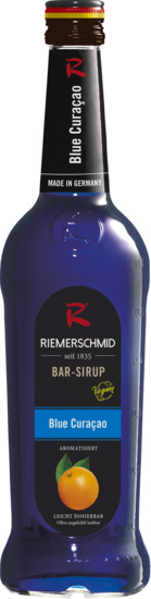 Riemerschmid Bar-Sirup Blue Curacao