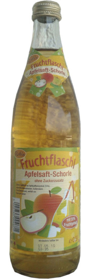 Fruchtflaschl Apfelschorle