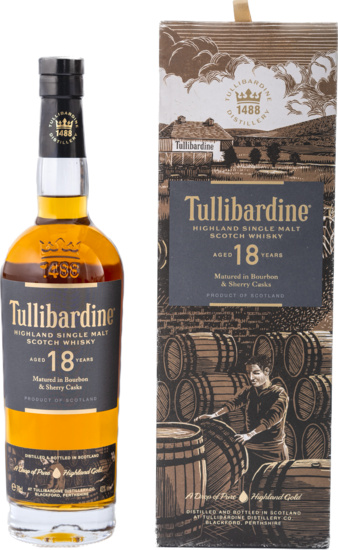 Tullibardine 18 Years Highland Single Malt Whisky