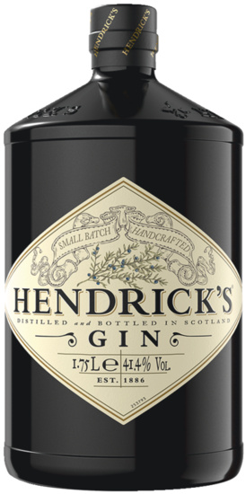 Hendrick's Gin Distilled& Bottled in Scotland