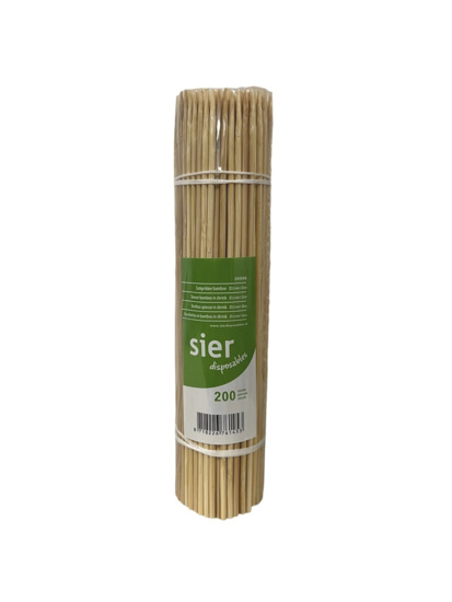 Bambus Spiesse 3mm x 20cm 200 Stück von sier