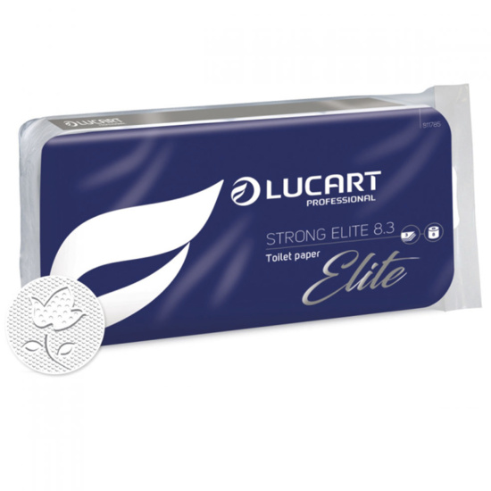 Toilettenpapier 3lg. Lucart Strong Elite 72 Roll. a 250Bl.