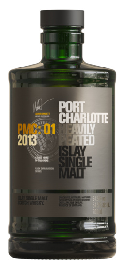 Bruichladdich Port Charlotte PMC:01 2013 Heavily Peat Islay Single Malt