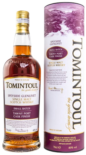 Tomintoul Tawny Port Cask Speyside Glenlivet Whisky