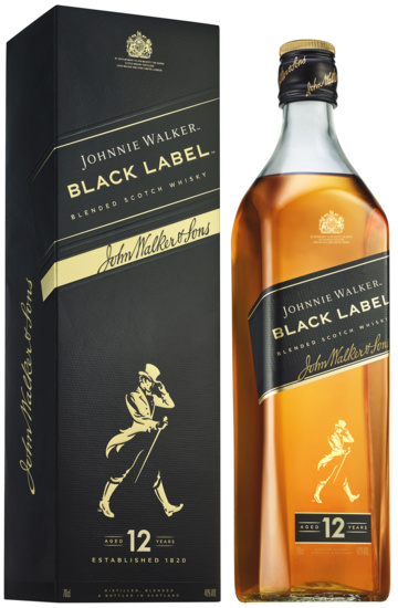 Johnnie Walker Black Label 12 Years old Old Scotch Whisky