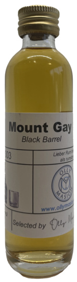 Mount Gay Black Barrel Barbados Rum Since 1703