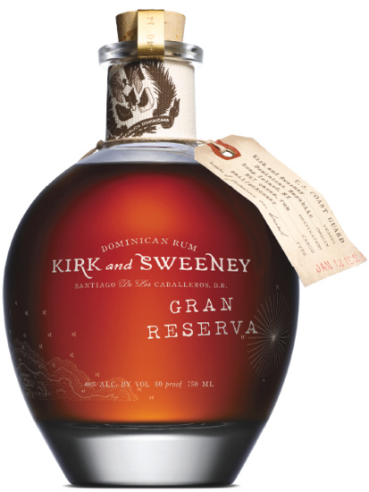 Kirk and Sweeney Gran Reserva Dominican Rum Santiago De Los Caballeros