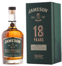 Jameson Irish Whiskey 18 Years