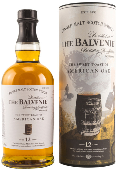 The Balvenie 12 Years old The Sweet Toast of American Oak