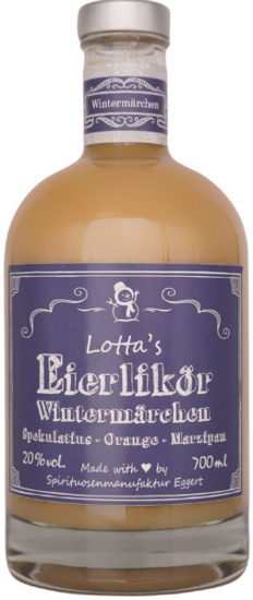 Lottas Eierlikör Wintermärchen Spekulatius-Orange-Marzipan