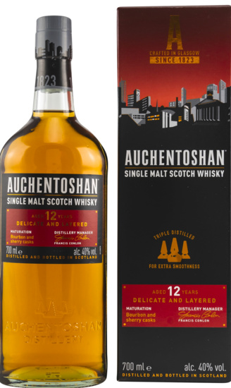 Auchentoshan 12 Years Single Lowland Malt Whisky