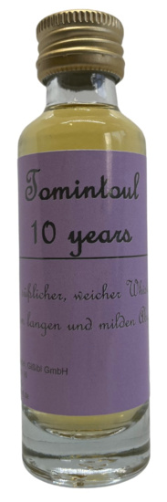 Tomintoul 10 years Speyside Whisky