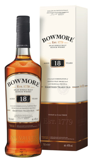 Bowmore 18 Years Islay Single Malt Scotch Whisky