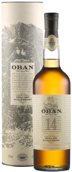 Oban West-Highland Malt Scotch Whisky Classic Malt 14 Years