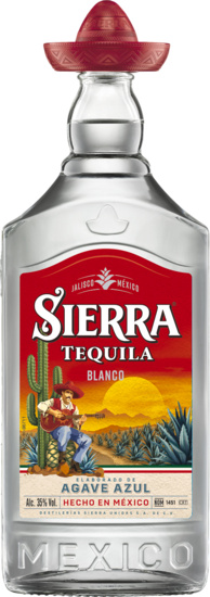 Sierra Tequila Blanco Agave Azul, Jalisco, Mexico