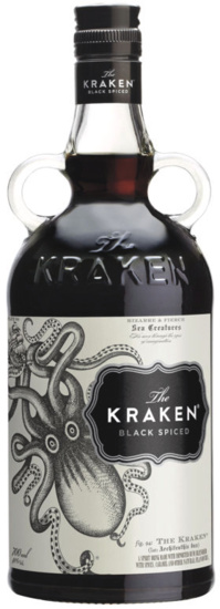 The Kraken Black Spiced Spirituose auf Rumbasis