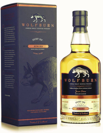 Wolfburn Aurora Single Malt Scotch Whisky 50% Cherry Casks