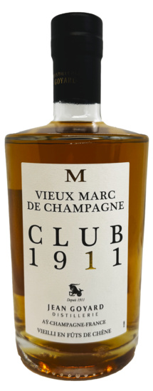 Marc de Champagne 'Vieux' Egrappe Jean Goyard