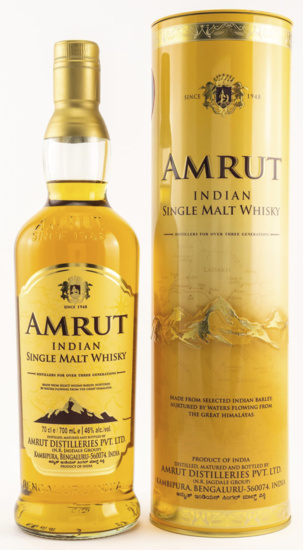 Amrut Single Malt Whisky Indian Single Malt Whisky