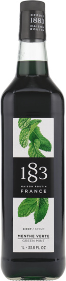 1883 Sirup Grüne Minze