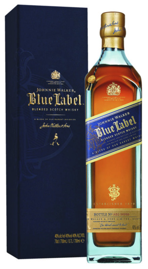 Johnnie Walker Blue Label Scotch A blend of our very rarest Whiskies