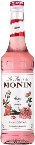 Monin Rose Sirup (1+8) MHD 06.25