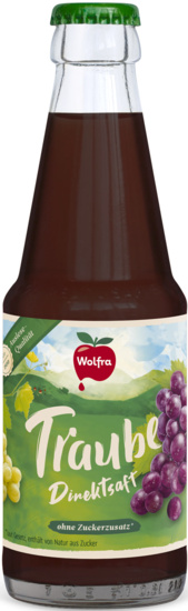 Wolfra Traubensaft rot Direktsaft