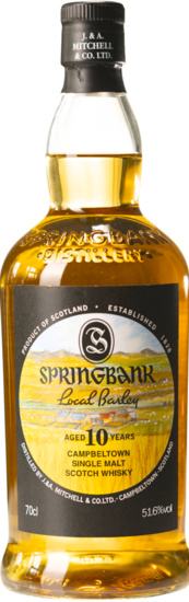 Springbank Local Barley 10 YO Single Malt Whisky Release 22