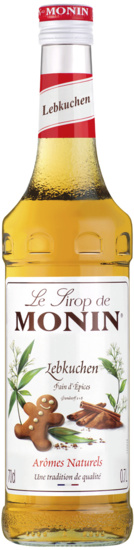 Monin Lebkuchen Sirup 17FL MHD 01.25 + 6FL 09.25