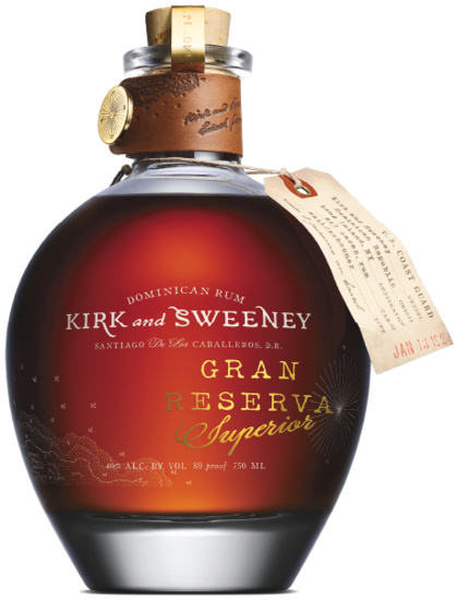 Kirk and Sweeney Gran Reserva Superior Dominican Rum Santiago De Los Caballeros