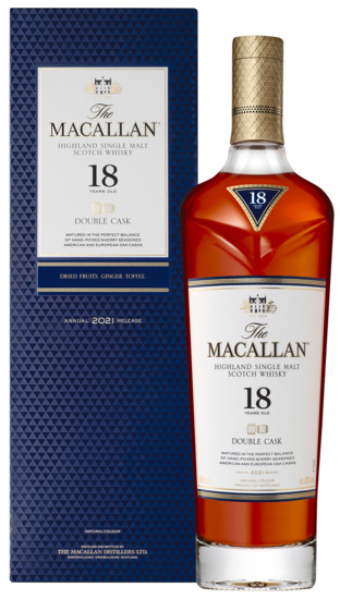 The Macallan Double Cask 18y Single Highland Malt Scotch Whisky