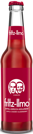 Fritz-Limo Apfel-Kirsch-Holunder-Limonade
