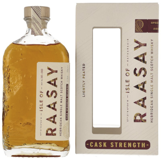 Isle of Raasay Cask Strength 2024 Single Malt Whisky