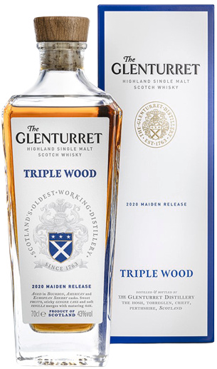 Glenturret Triple Wood Edition Single Malt Scotch Whisky Release 2022