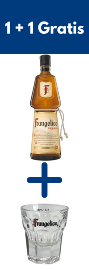 Frangelico Haselnuss-Liqueur + ein Shotglas Gratis