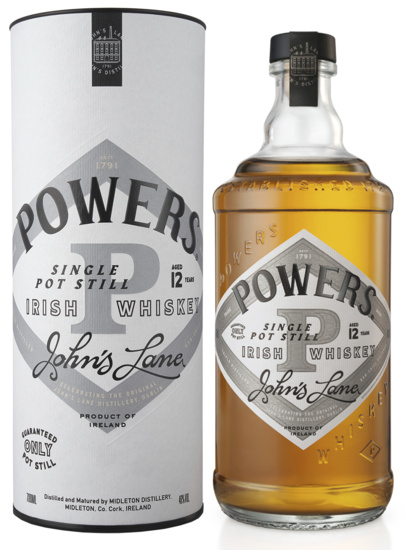 Powers Single Pot Still 12 YO Irish Whiskey Johns Lane