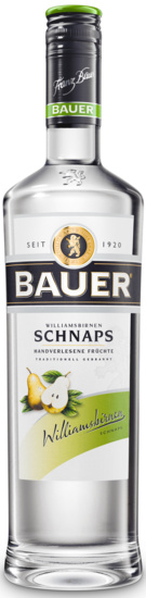 Bauer Williamsbirnen Schnaps