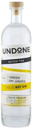 Undone No.2 London Dry Juniper Not Gin Alkoholfrei.