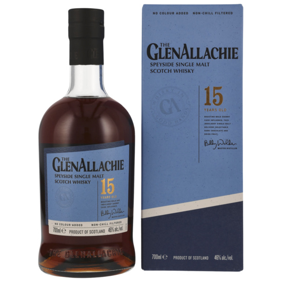 GlenAllachie 15 Years Single Malt Scotch Whisky