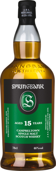 Springbank 15 YO Single Malt Whisky