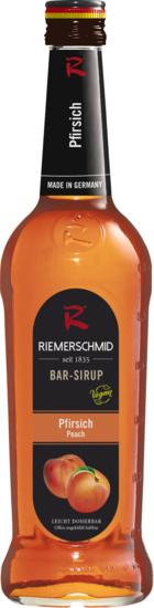 Riemerschmid Bar-Sirup Pfirsich