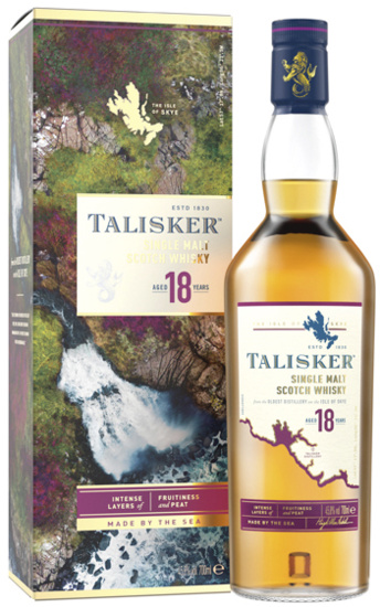 Talisker Isle of Skye 18Y Classic Malt Scotch Whisky