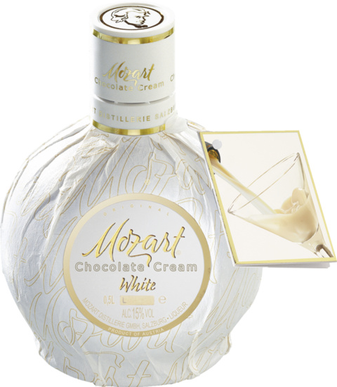 Mozart White Chocolate Vanilla Cream - Premium Chocolate Liqueur