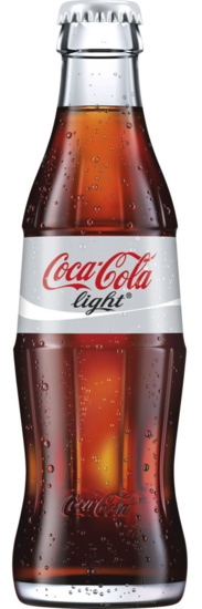 Coca-Cola light Glasflasche
