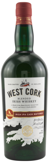 West Cork Irish IPA Cask Finish- Blended Whiskey