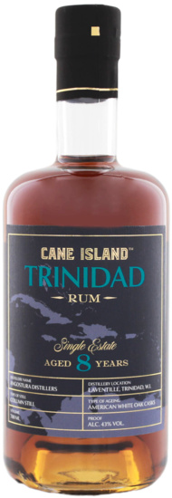 Cane Island Trinidad Single Estate Rum 8YO